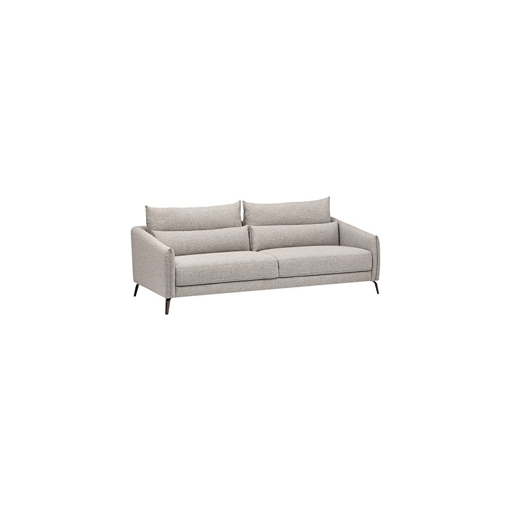 Amazon Brand – Rivet Berkshire Mid-Century Modern Sofa Couch, 82.6"W, Grey