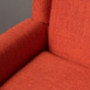 Christopher Knight Home Aurla Fabric Accent Chair, Muted Orange