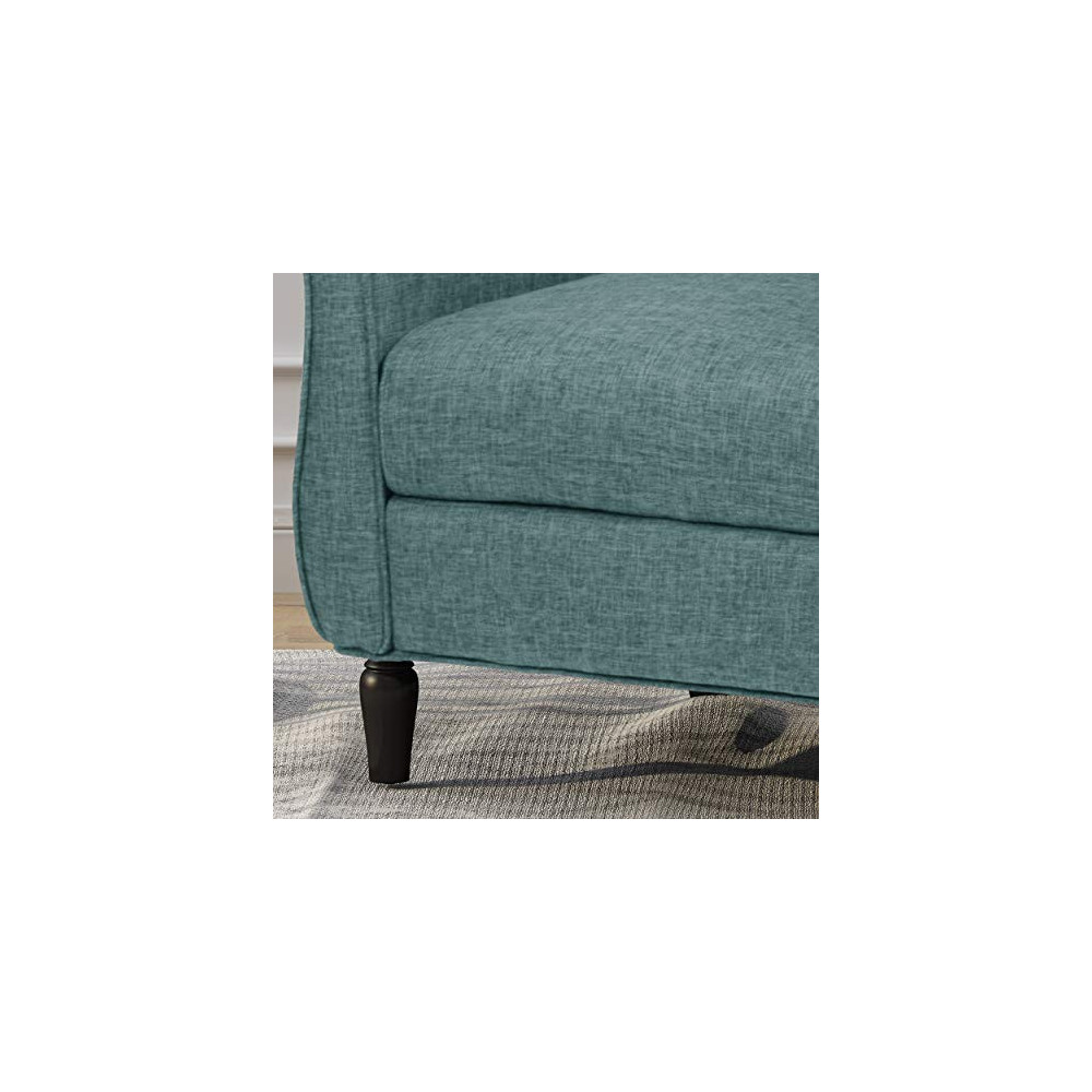 Christopher Knight Home Crew Traditional Tweed Armchair, Teal, Universe Furniture