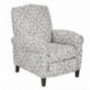 Madison Park Kirby Recliner Chair - Solid Wood, Plywood, Rolled Back Button Tufted Accent Armchair Modern Classic Style Famil