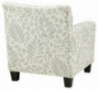 Signature Design by Ashley - Kilarney Elegant Floral Accent Chair, Mist Green