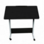 Sofa Table TV Tray End Table Laptop Desk Side Table Snack Tray for Bedside Couch Sofa Eating Writing Reading Living Room - Sh