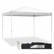 Caravan Canopy Sports 21007900010 10x10 V-Series 2 Pro Kit White Canopy, 10x10 Base 10x10 top