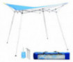 Caravan Canopy EVO08021 8 x 8 Evo Shade Instant, Blue Top/White Frame Canopy