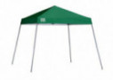 Quik Shade Expedition 10 x 10-Foot Instant Canopy, Slant Leg Outdoor Tent, 64 Square Feet of Shade for 8-12 People - Green