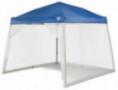 Quest 10 Ft. X 10 Ft. Mesh Screen for Slant Leg Instant Ez up Pop up Recreational Canopy Tent  No Color 
