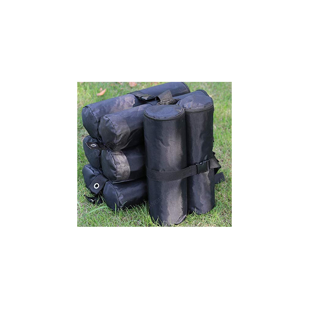 ABCCANOPY 120 LBS Outdoor Pop Up Canopy Tent Gazebo Weight Sand Bag Anchor Kit-4 Pack  Black 