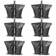 ABCCANOPY Canopy Weight Bags, Leg Weights for Pop up Canopy Weighted Feet Bag Sand Bag 6pcs-Pack