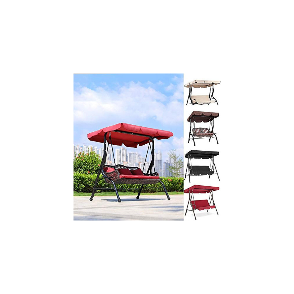 Tinffy Outdoor Courtyard Swing Canopy Ceiling Cover Sun Shelters