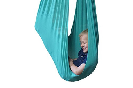 Indoor Therapy Swing for Kids with Special Needs by Sensory4u  Hardware Included  Snuggle Swing | Cuddle Hammock for Children