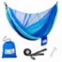 One Trail Gear Packable Hammock & Tree Straps | Hammock to Relax Or Sleep in | Lightweight & Durable | Mosquito Net