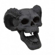 Stanbroil Demon Fireproof Fire Pit Fireplace Skull Gas Log for Ventless & Vent Free, Propane, Gel, Ethanol, Electric, Outdoor