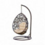 Christopher Knight Home CKH Wicker Tear Drop Hanging Chair, Brown