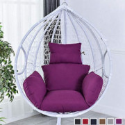 Hanging Basket Chair Cushions Egg Hammock Chair Cushions Thick Nest Back Pillow for Indoor Outdoor Patio Yard Garden Beach Of