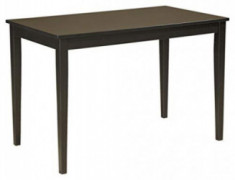 Signature Design by Ashley Kimonte Dining Room Table, Black