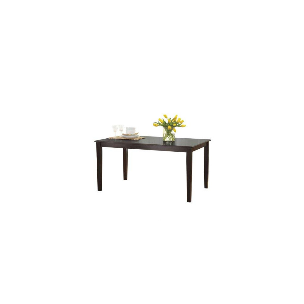 Better Homes & Gardens Bankston Dining Table, Multiple Finishes  Espresso 