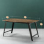 Zinus Donna Wood and Metal Dining Table