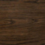 Amazon Brand – Rivet Mid-Century Round Wood Dining Table, 42"W, Chestnut