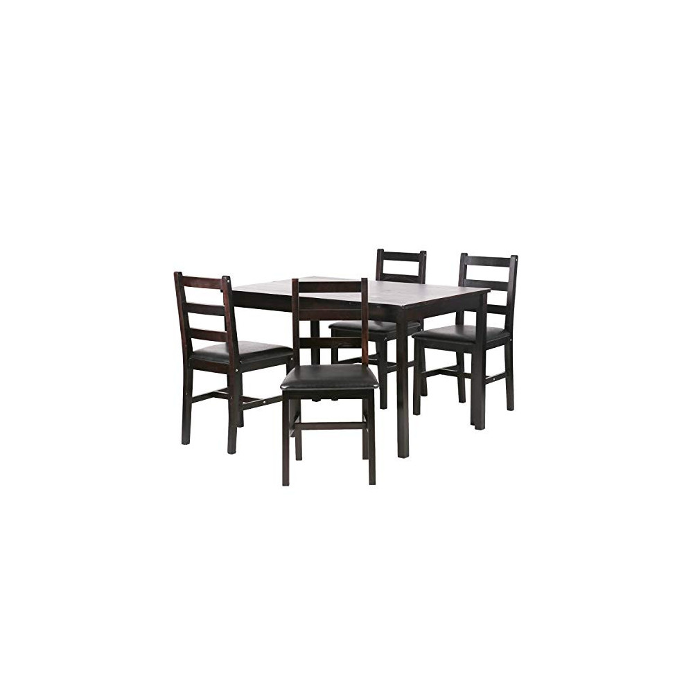Dining Table Set Kitchen Dining Table Set Wood Table and Chairs Set Kitchen Table and Chairs for 4 Person