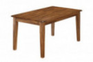 Signature Design by Ashley Berringer Dining Room Table, Rustic Brown