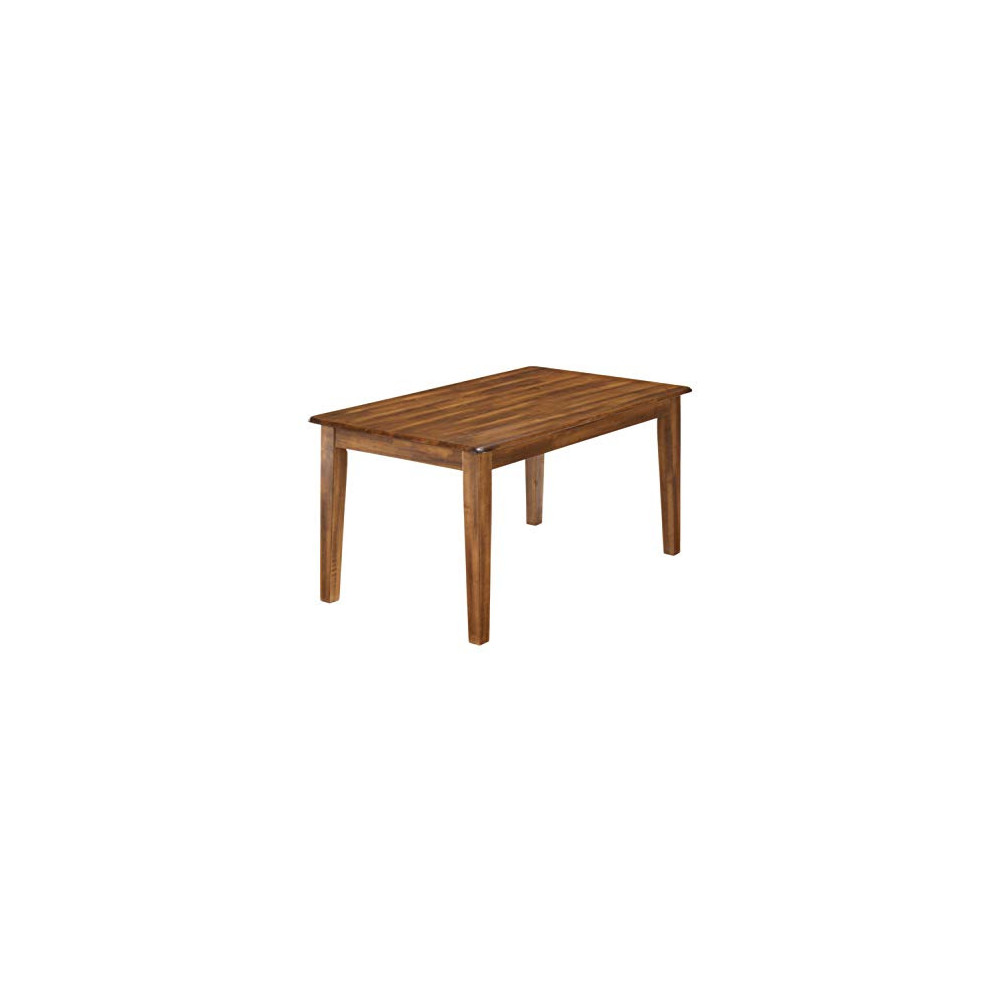 Signature Design by Ashley Berringer Dining Room Table, Rustic Brown