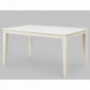 Better Homes and Gardens Bankston Rectangle 6-Person Dining Table, 58.5" L x 35.5" W x 30" H  White 
