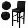 HINMAY 2 Pack Chair Cover Slipcover Counter Stool Covers Dining Room Kitchen Bar Stool Cafe Furniture Chair Seat Cover Stretc
