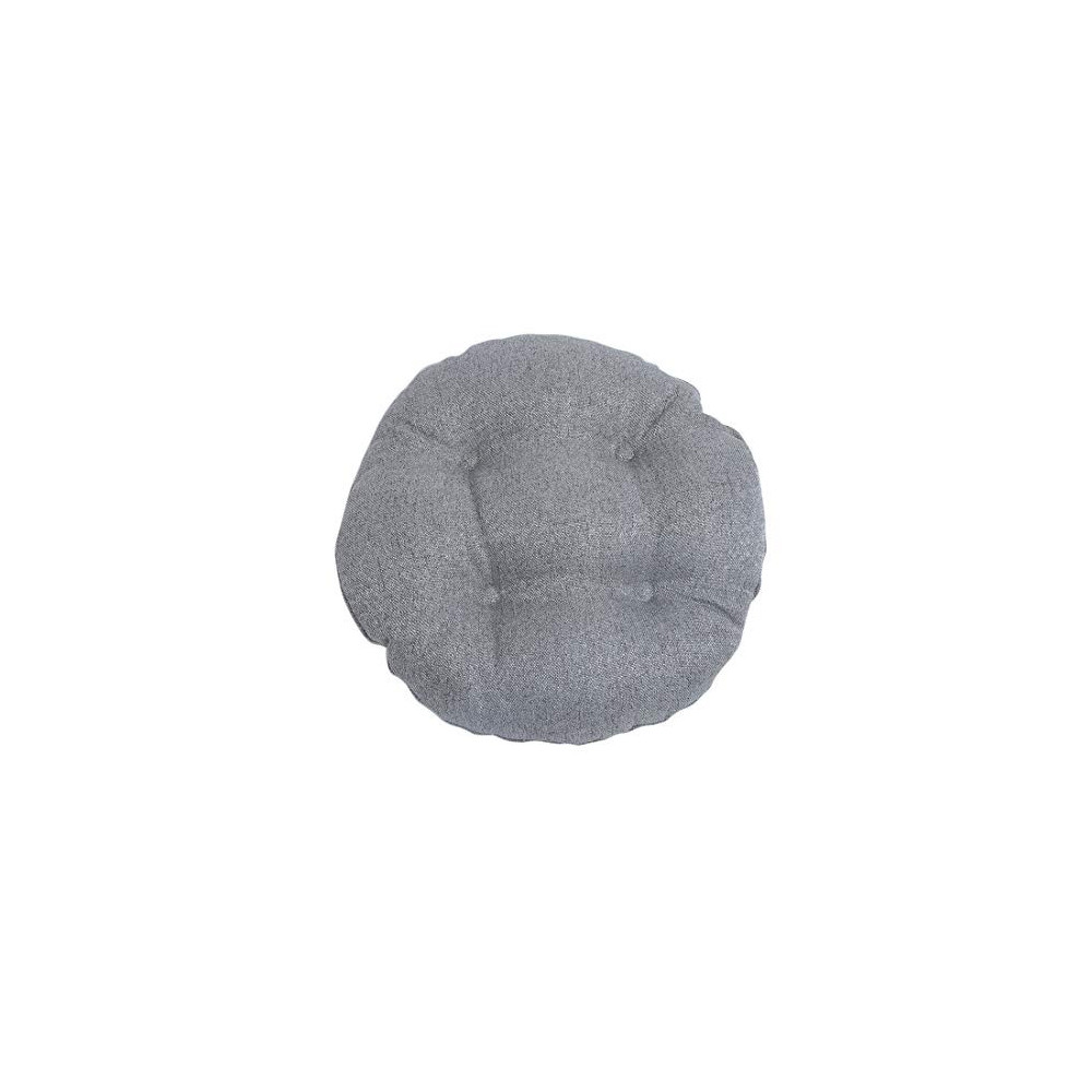 Enerhu Bar Stool Cushion Round Chair Pads Stool Pad Soft Breathable Seat Cover for Home Office Grey+S:11.8x11.8inches 2 Piece