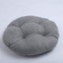 Enerhu Bar Stool Cushion Round Chair Pads Stool Pad Soft Breathable Seat Cover for Home Office Grey+S:11.8x11.8inches 2 Piece