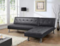 YAHEETECH Living Room Sectional Sofa Sets Futon Bed for Living Room Modern Furniture Set Sectional Sofa Couch Set Corner Livi