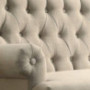 Rosevera Hermosa Upholstered Tufted Button Loveseat Sofa, Standard, Beige