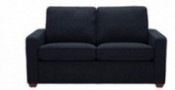 Amazon Brand – Rivet Andrews Contemporary Loveseat Sofa with Removable Cushions, 67"W, Wathet Blue