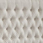 24KF Linen Upholstered Tufted Button King Headboard and Comfortable Fashional Padded King/California King Size headboard - Iv