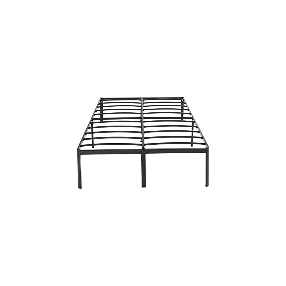Amazon Basics Heavy Duty NonSlip Bed Frame with Steel Slats, Universe Furniture