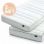 Zinus 6 Inch Foam and Spring Twin Mattress 2 Piece Set for Bunk Beds / Mattress-in-a-Box