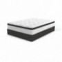 Signature Design by Ashley Chime 12 Inch Plush Hybrid Mattress, CertiPUR-US Certified Foam, Queen