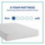 Sealy - Foam Bed in a Box – 8 Inch, Firm Feel, Twin Size, CertiPur-US Certified