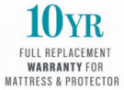 BedGard 10-Year Mattress Protection Queen  B 