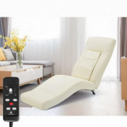 EROMMY Electric Massage Recliner Chair Chaise Longue Artificial Leather Ergonomic Lounge Massage Recliner,Massage Chair with 