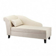 SEI Furniture AMZ6093CB Chaise Lounge w/Storage, Khaki