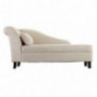 SEI Furniture AMZ6093CB Chaise Lounge w/Storage, Khaki