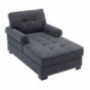 Chaise Lounge Indoor 59" Living Room Chaise Chair Tufted Chaise Lounge Sleeper Chair for Bedroom Living Room Apartment