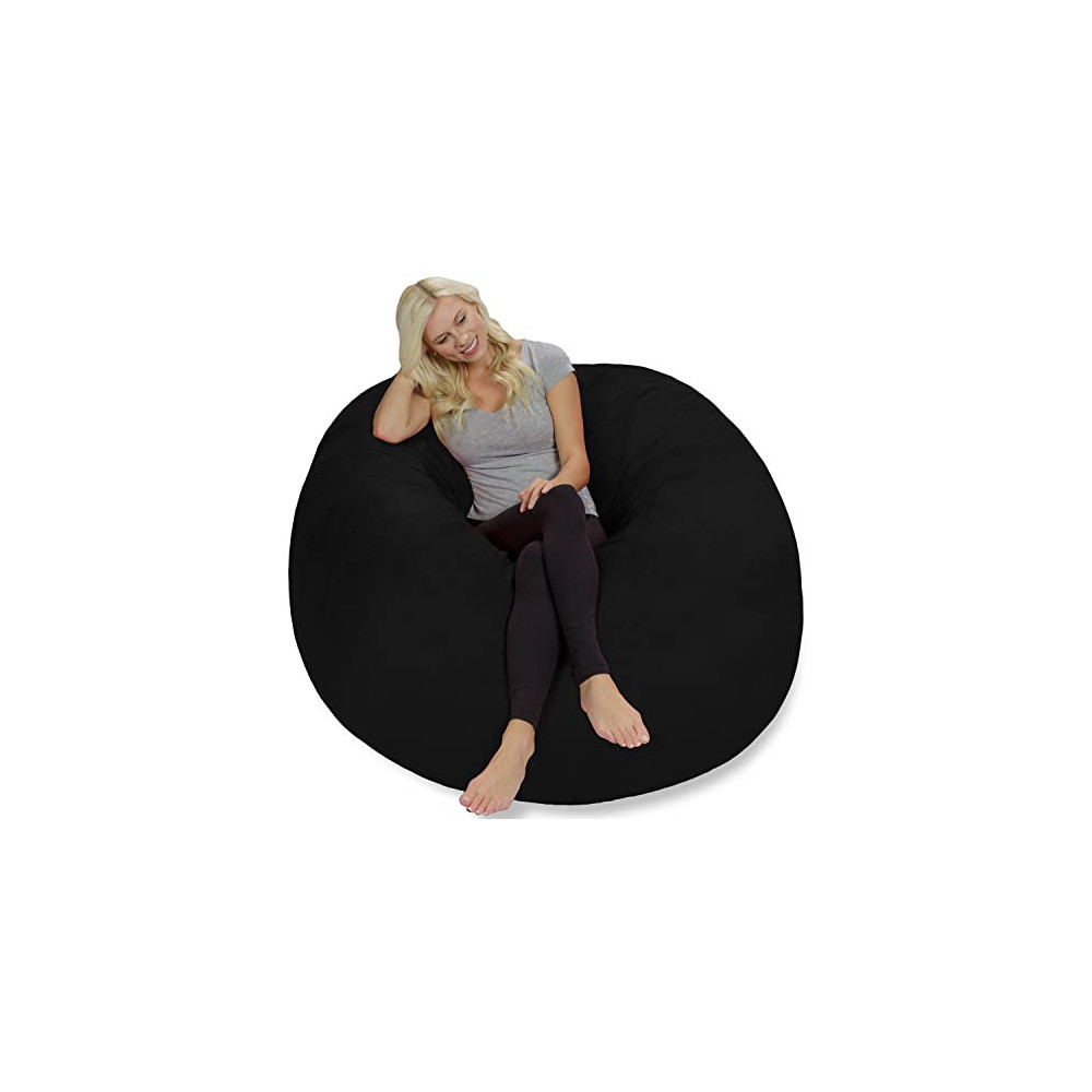 Chill Sack Bean Bag Chair Giant 5 Memory Foam Furniture Bean Bag