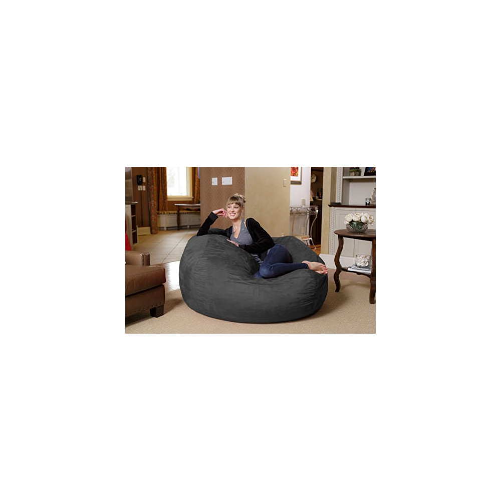 Chill Sack Bean Bag Chair Huge 5 Memory Foam Furniture Bag and
