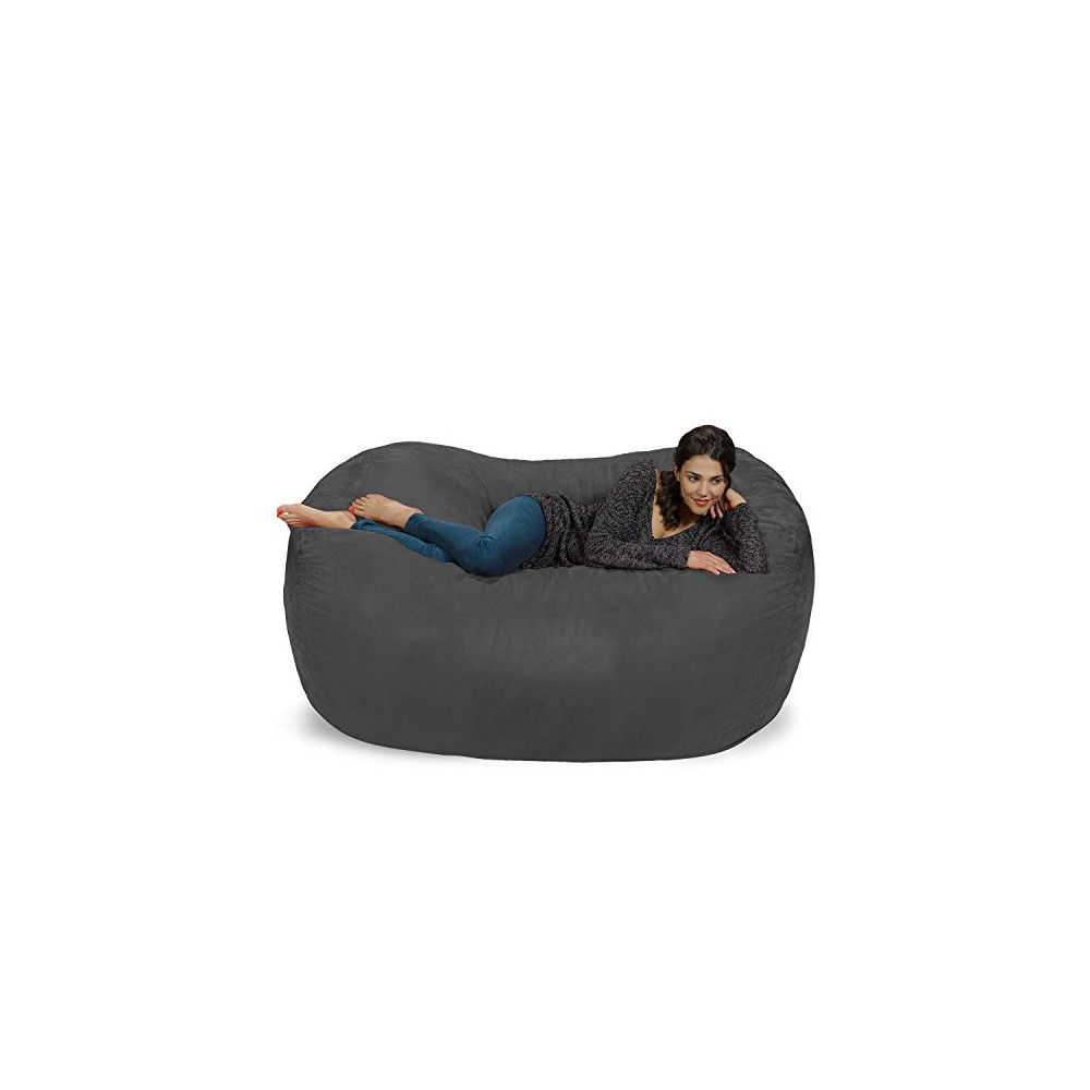 Chill Sack Bean Bag Chair Huge 6 Memory Foam Furniture Bag and