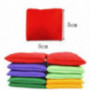 Hslife 20 Pack Colorful Nylon Bean Bags for Bean Bag Toss Game