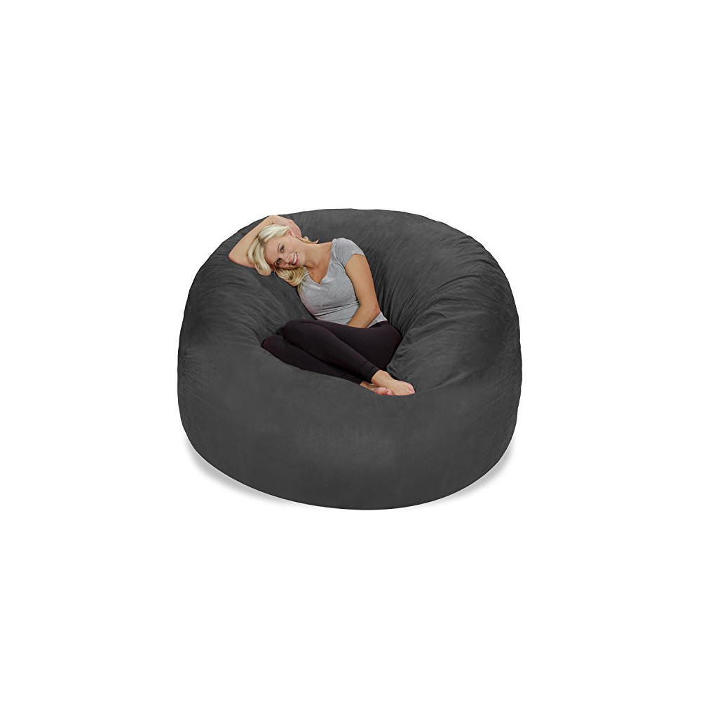 Chill Sack Bean Bag Chair Giant 6 Memory Foam Furniture Bean Bag