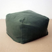 Pouf OttomanWashed Cotton Pouffe - 35cm x 25cm - Bean Bag Footstool Floor Chair, Decoration Footstool for Living Room,Bedroom