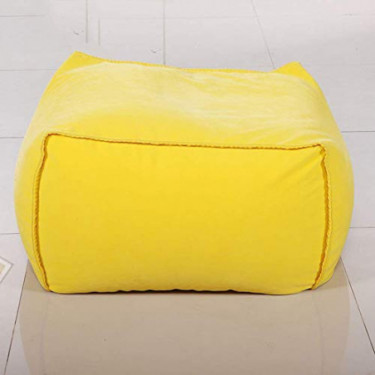 YANQING Bean Bag Chair, Memory Foam Furniture Bean Bag - Big Sofa with Soft Micro Fiber Cover Giant Pouf Organizer Quilts, Pi