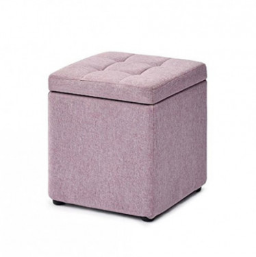 YD Footstool Upholstered Foot Storage Stool Living Room Sofa Dressing Change Shoes Stool Foot Rest Small Chair/Seat Pouf Stor